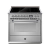 Steel Fornuis Ascot 90 - Inductie Fornuis | AQ9S-5FI | Model 2024-Fornuizen-Steel Cucine-INOX-CHROME-Jones-Jansen