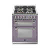 Steel Fornuis Ascot 70/2 -Gas Fornuis | AQ7SF-4 | Model 2024-Fornuizen-Steel Cucine-Mat paars / Ametista-NIKKEL-Jones-Jansen