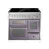 Steel fornuis Genesi 100/3 - Inductie fornuis | GQ10SFF-5FI | Model 2024-Fornuizen-Steel Cucine-5 ZONES INDUCTIE MET BOOSTER-Mat paars / Ametista-Jones-Jansen