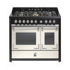 Steel fornuis Oxford 100 - Gas fornuis | X10FF-6 | Model 2024-Fornuizen-Steel Cucine-6 PITS GAS-Mat wit / Nuvola-Jones-Jansen