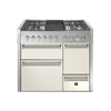 Steel fornuis Genesi 100/3 - Gas fornuis | GQ10SFF-D | Model 2024-Fornuizen-Steel Cucine-4 PITS GAS MET GRILLTOP (4B)-Mat wit / Nuvola-Jones-Jansen