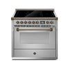 Steel Fornuis Ascot 90 - Inductie Fornuis | AQ9S-5FI | Model 2024-Fornuizen-Steel Cucine-INOX-BRONS-Jones-Jansen