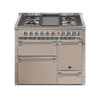 Steel Fornuis Ascot 100/3 D - Gas Fornuis | AQ10SFF-D | Model 2024-Fornuizen-Steel Cucine-5 PITS GAS MET TABLE TOP (4T)-Mat beige / Sabbia-NIKKEL-Jones-Jansen