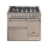 Steel Fornuis Ascot 100/3 D - Gas Fornuis | AQ10SFF-D | Model 2024-Fornuizen-Steel Cucine-6 PITS GAS (6W)-Mat beige / Sabbia-NIKKEL-Jones-Jansen