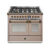 Steel Fornuis Ascot 100- Gas Fornuis | AQ10SF | Model 2024-Fornuizen-Steel Cucine-6 PITS GAS (6W)-Mat beige / Sabbia-BRONS-Jones-Jansen