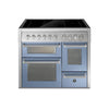 Steel fornuis Genesi 100/3 - Inductie fornuis | GQ10SFF-5FI | Model 2024-Fornuizen-Steel Cucine-5 ZONES INDUCTIE MET BOOSTER-Mat blauw / Celeste-Jones-Jansen