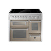 Steel fornuis Genesi 100/3 - Inductie fornuis | GQ10SFF-5FI | Model 2024-Fornuizen-Steel Cucine-5 ZONES INDUCTIE MET BOOSTER-Mat Beige / Sabbia-Jones-Jansen