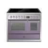 Steel fornuis Genesi 100 - Inductie fornuis | GQ10SF-5FI | Model 2024-Fornuizen-Steel Cucine-Mat paars / Ametista-Jones-Jansen