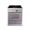 Steel fornuis Genesi 70 - Inductie fornuis | GQ7S-4I | Model 2024-Fornuizen-Steel Cucine-4 ZONES INDUCTIE-Mat Paars / Ametista-Jones-Jansen