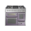 Steel fornuis Genesi 100/3 - Gas fornuis | GQ10SFF | Model 2024-Fornuizen-Steel Cucine-4 PITS GAS MET GRILLTOP (4B)-Mat paars / Ametista-Jones-Jansen