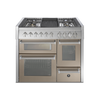 Steel fornuis Genesi 100/3 - Gas fornuis | GQ10SFF | Model 2024-Fornuizen-Steel Cucine-4 PITS GAS MET GRILLTOP (4B)-Mat Beige / Sabbia-Jones-Jansen