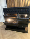 Steel Fornuis Enfasi 100/3 All Black met pizzaoven | EQ10FFF-5FI NF | Model 2024-Fornuizen-Steel Cucine-Jones-Jansen