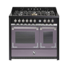 Steel fornuis Oxford 100 - Gas fornuis | X10FF-6 | Model 2024-Fornuizen-Steel Cucine-6 PITS GAS-Mat paars / Ametista-Jones-Jansen