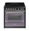 Steel Fornuis Oxford 90 - Inductie fornuis | X9F-5FI | Model 2024-Fornuizen-Steel Cucine-5 INDUCTIE ZONES-Mat paars / Ametista-Jones-Jansen