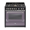 Steel fornuis Oxford 90 - Gas fornuis | X9F-6 | Model 2024-Fornuizen-Steel Cucine-6 PITS GAS-Mat paars / Ametista-Jones-Jansen